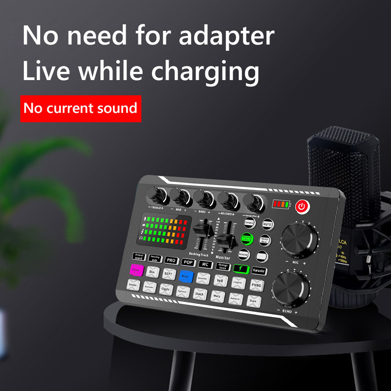 F998 Live Sound Card Audio Tun - Audio Music Changer 评论和价格