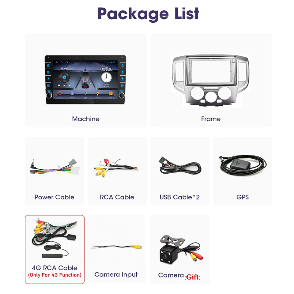 Car Radio For Nissan NV200 200 - Audio Music India 评论和价格