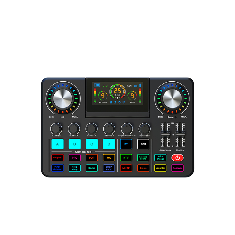 F668 Audio Mixer, Live Sound C - Audio Music Changer 评论和价格