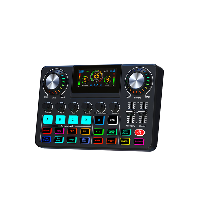 F668 Audio Mixer, Live Sound C - Audio Music Changer 评论和价格