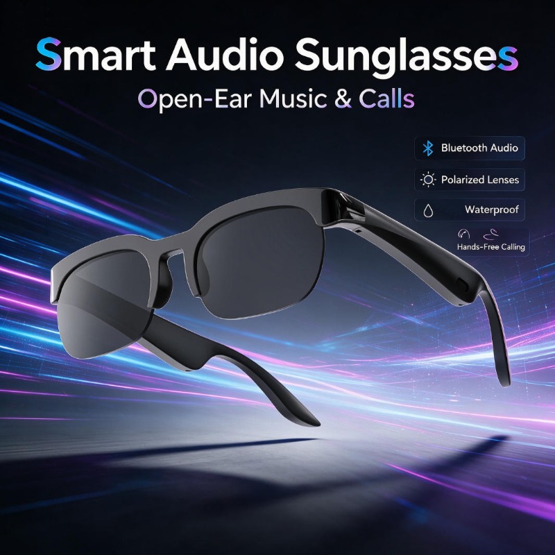 Smart Audio Sunglasses Open-Ea - Audio Music Voice 评论和价格
