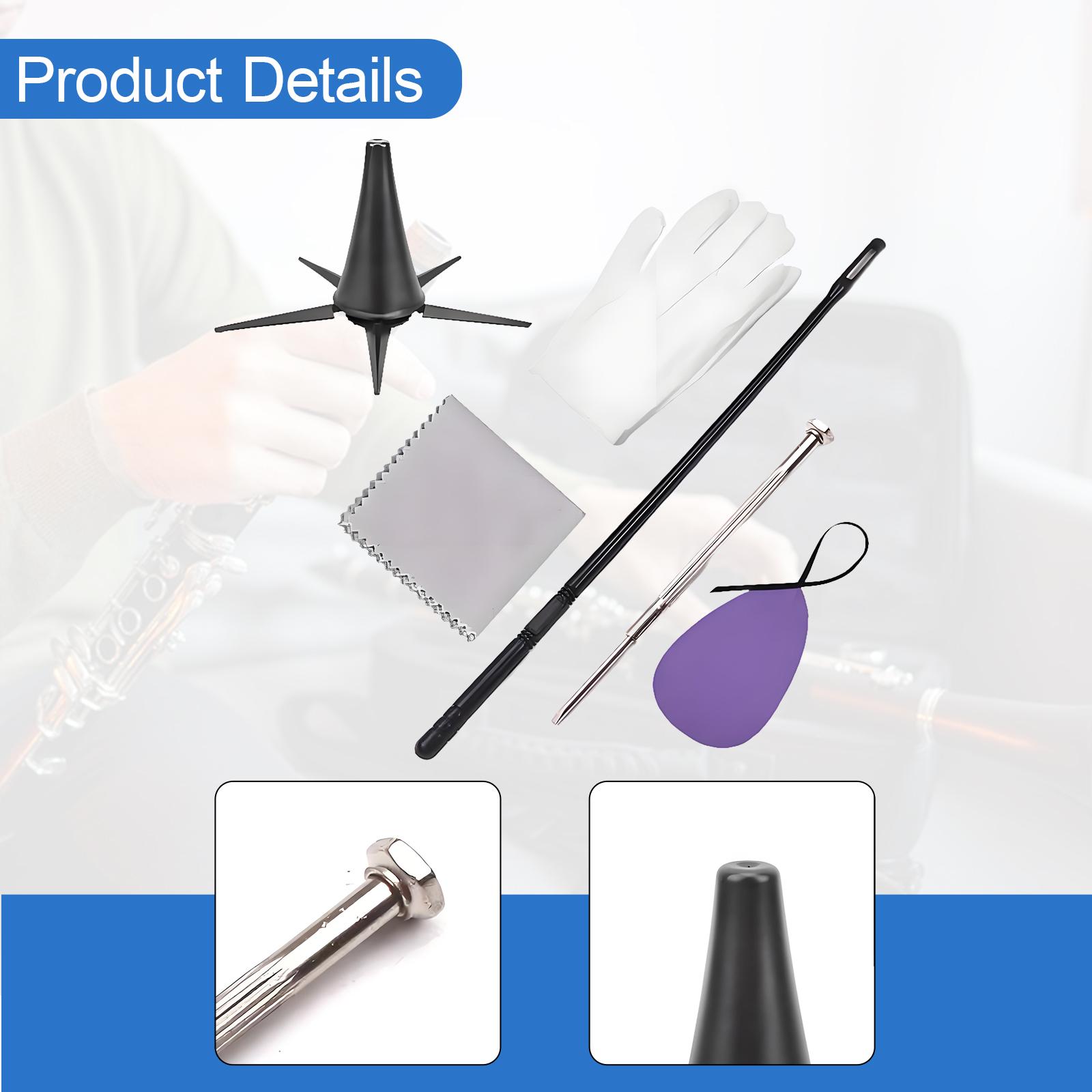 Clarinet Cleaning Kit Portable - Clarinet Care Kit 评论和价格