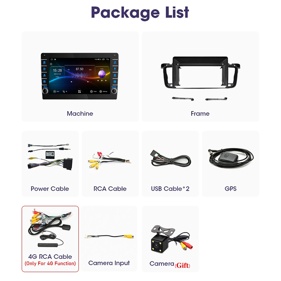 8G Ram 128GB Android 14 Car Ra - Audio Music India 评论和价格