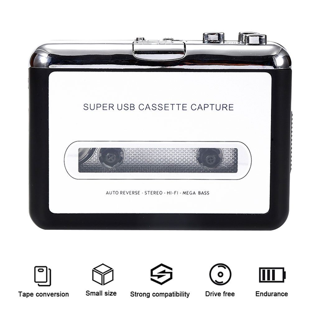Capture USB Tape Cassette Reco - Audio Music Converter To Mp3 评论和价格
