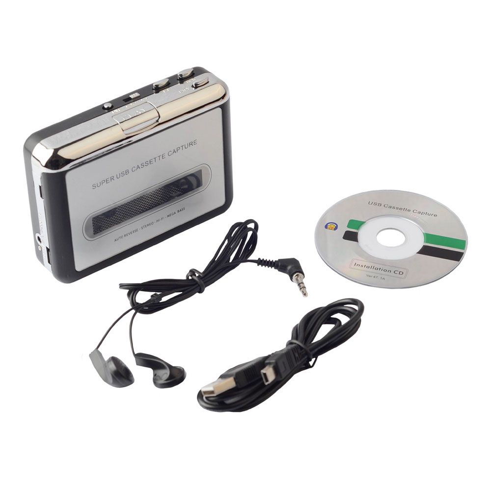 Capture USB Tape Cassette Reco - Audio Music Converter To Mp3 评论和价格