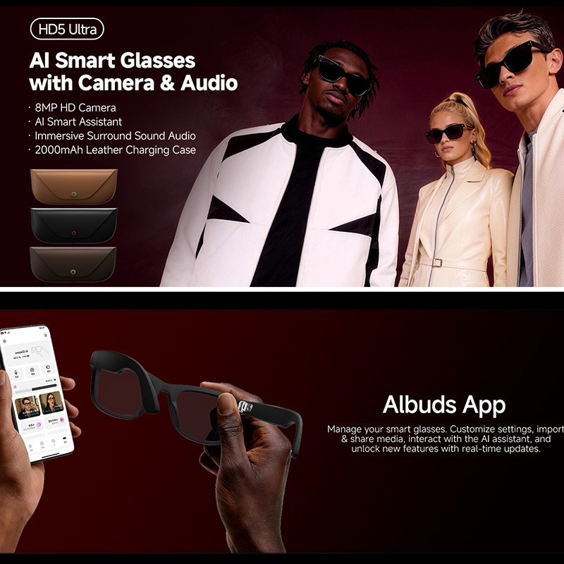 New Smart Glasses Intelligent  - Audio Music Recognition 评论和价格