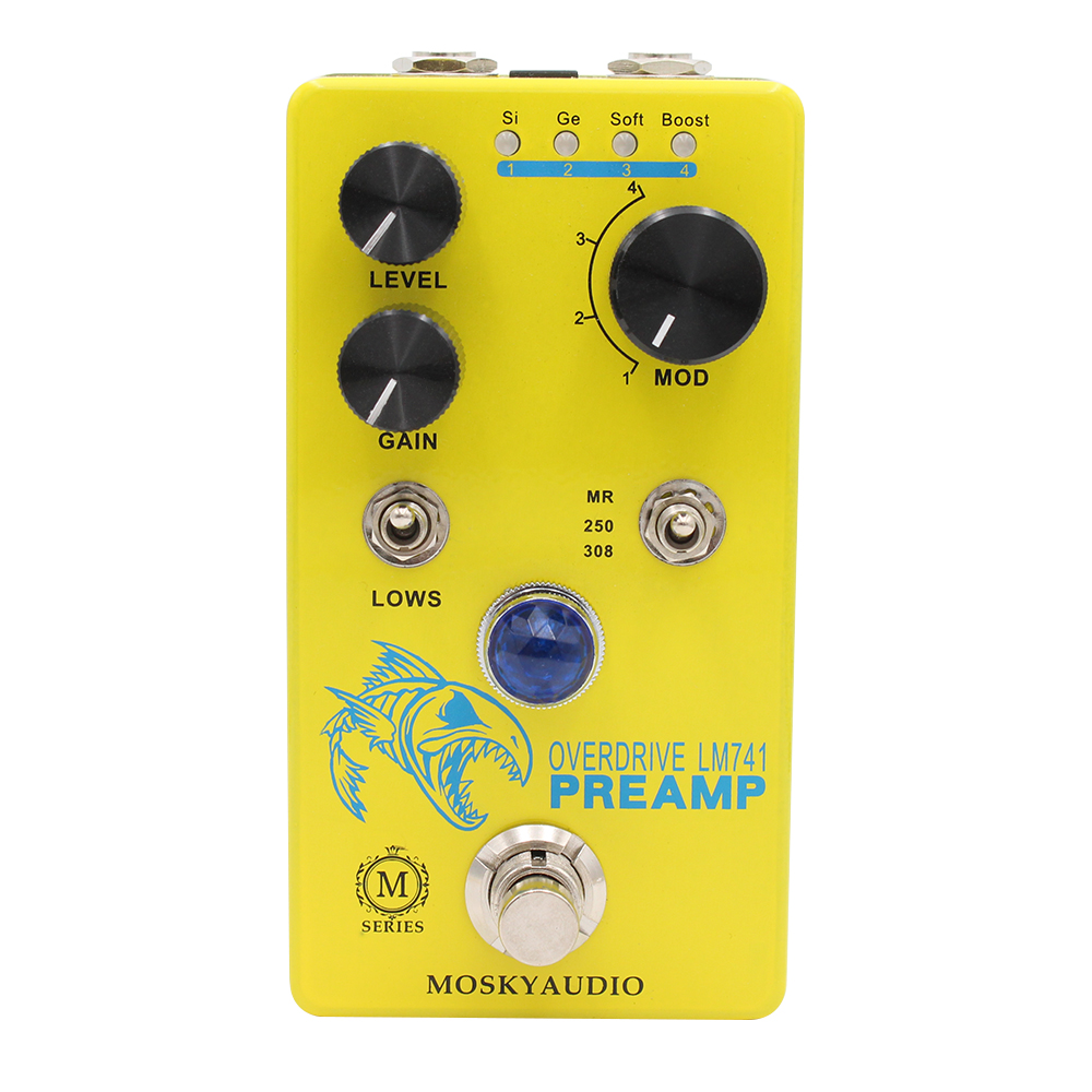 MOSKY LM741 Preamp Guitar Peda - Looper Pedal Guitar 评论和价格