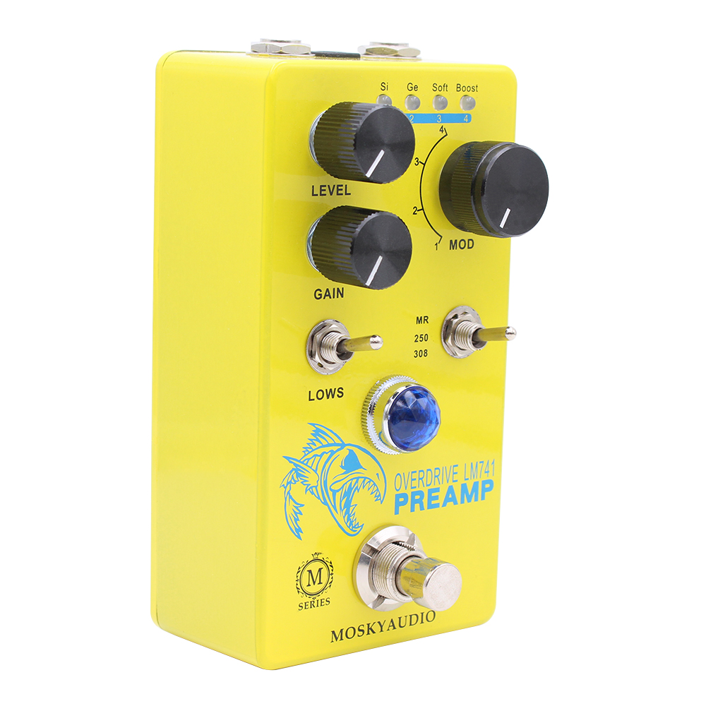 MOSKY LM741 Preamp Guitar Peda - Looper Pedal Guitar 评论和价格
