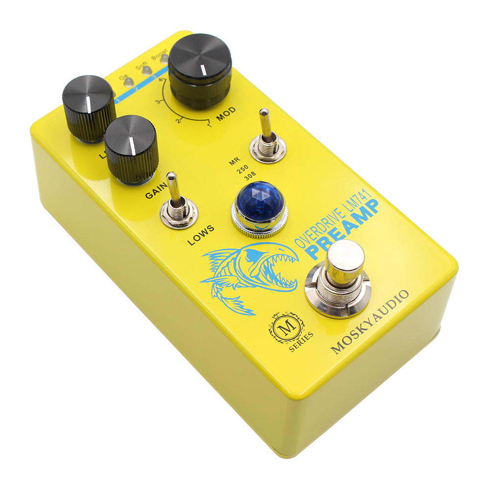 MOSKY LM741 Preamp Guitar Peda - Looper Pedal Guitar 评论和价格