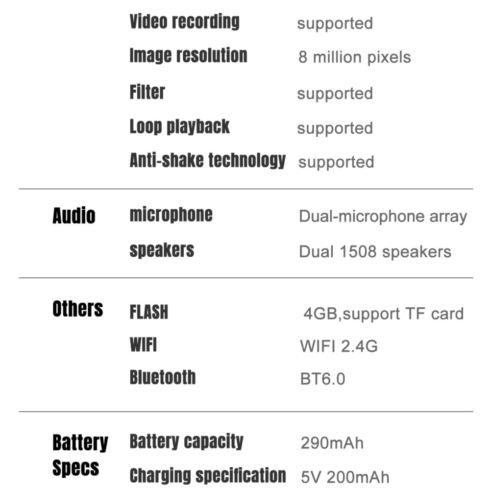 AI Smart Glasses for Camera Vi - Audio Music Recognition 评论和价格