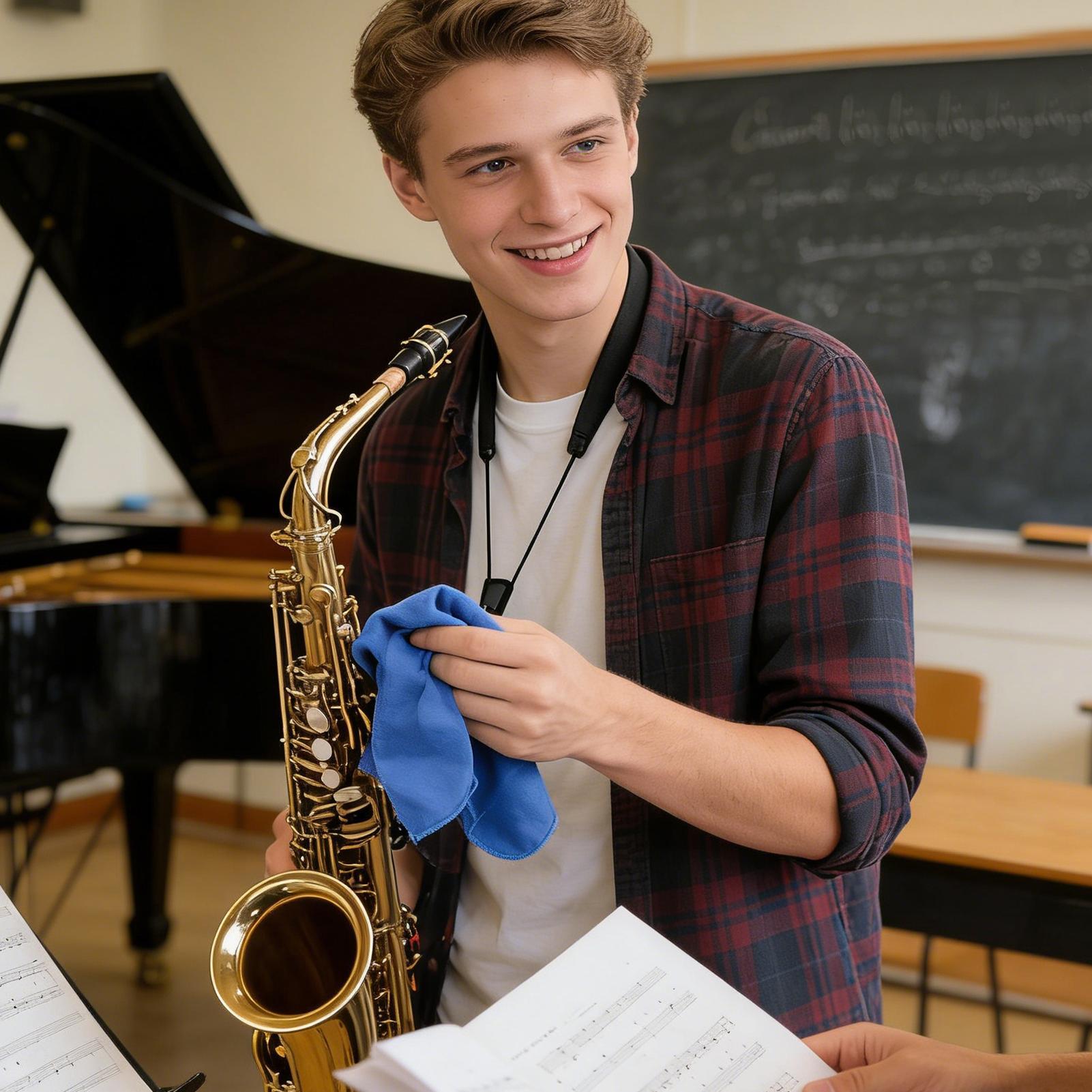 Saxophone Cleaning Cloth Kit 2 - Clarinet Care Kit 评论和价格
