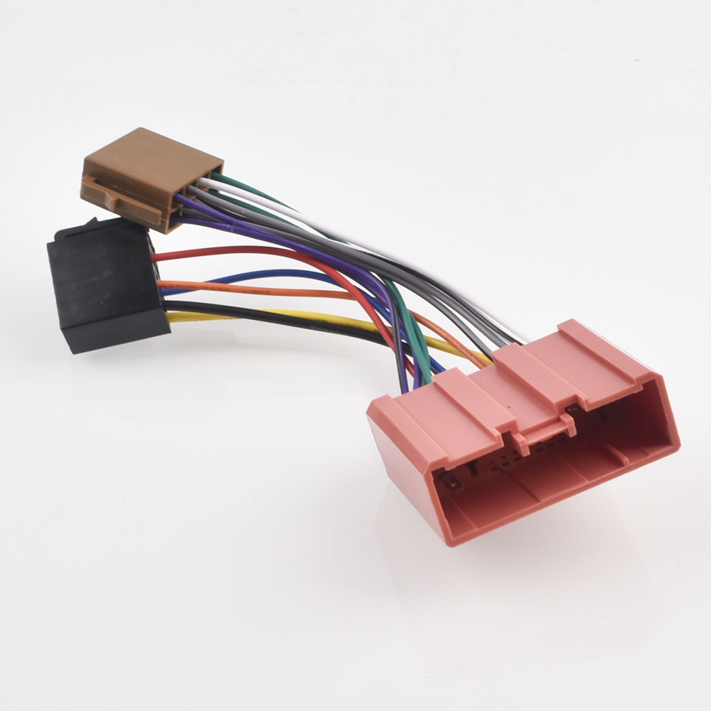 Car ISO Radio Plug Adapter Wir - Audio Music Interface 评论和价格