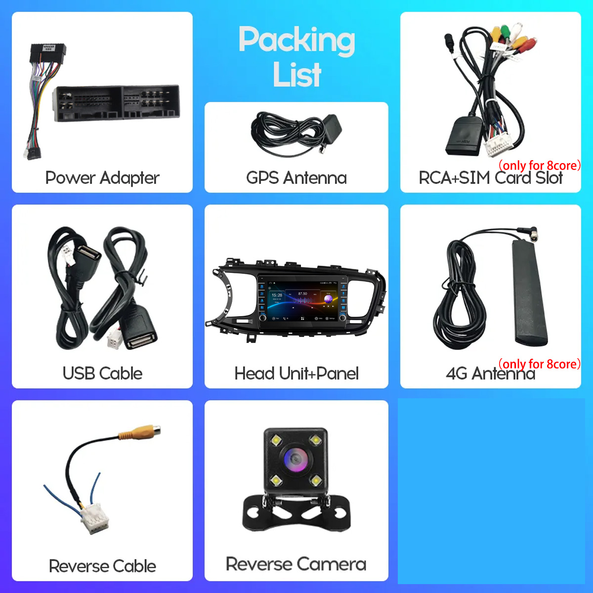8G Ram 128GB QLED Car Radio St - Audio Music India 评论和价格