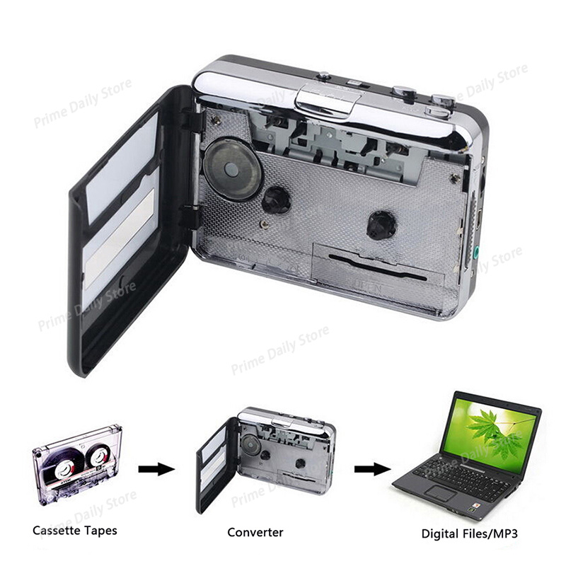 USB Cassette Capture Radio Pla - Audio Music Converter To Mp3 评论和价格