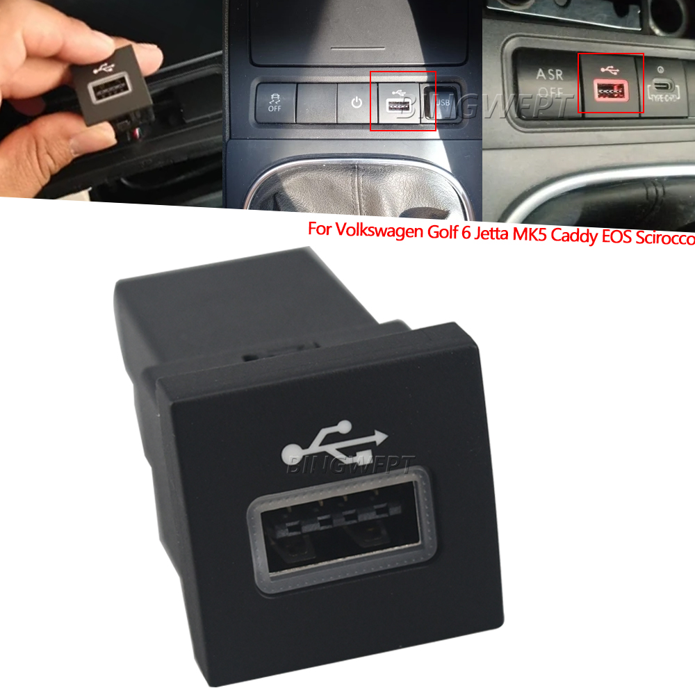 For Volkswagen Golf 6 Jetta MK - Audio Music Interface 评论和价格