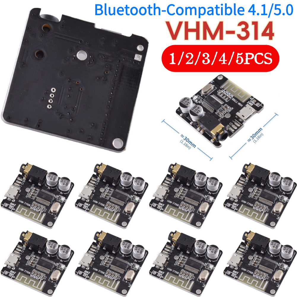 1-5PCS 3.7-5V VHM-314 Bluetoot - Audio Music Converter To Mp3 评论和价格