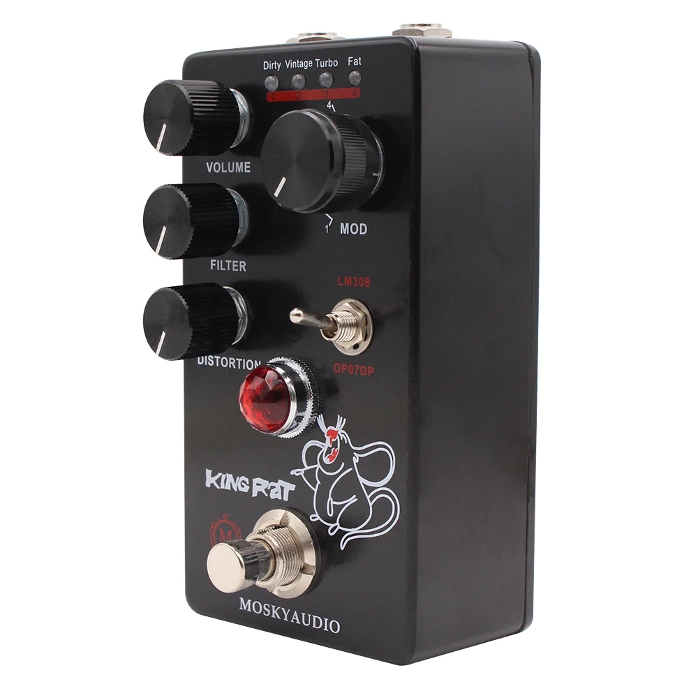 Mosky KING RAT Effects Pedal D - Looper Pedal Guitar 评论和价格