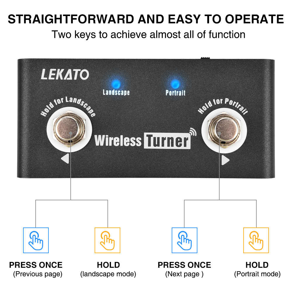 Lekato Wireless External Page  - Looper Pedal Guitar 评论和价格