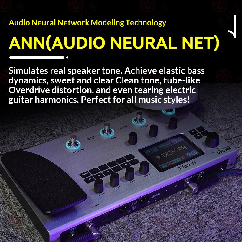 M-VAVE MK-300 Multi-Function G - Looper Pedal Guitar 评论和价格