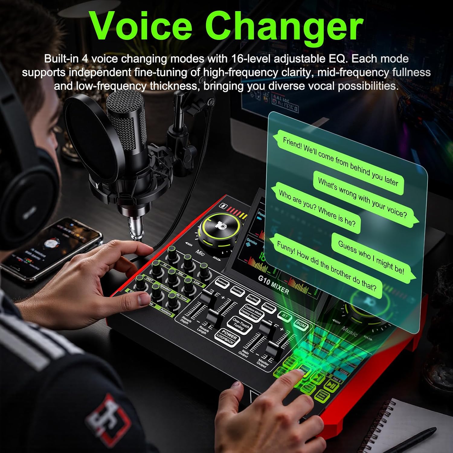 Tenlamp G10 Live Streaming Aud - Audio Music Interface 评论和价格