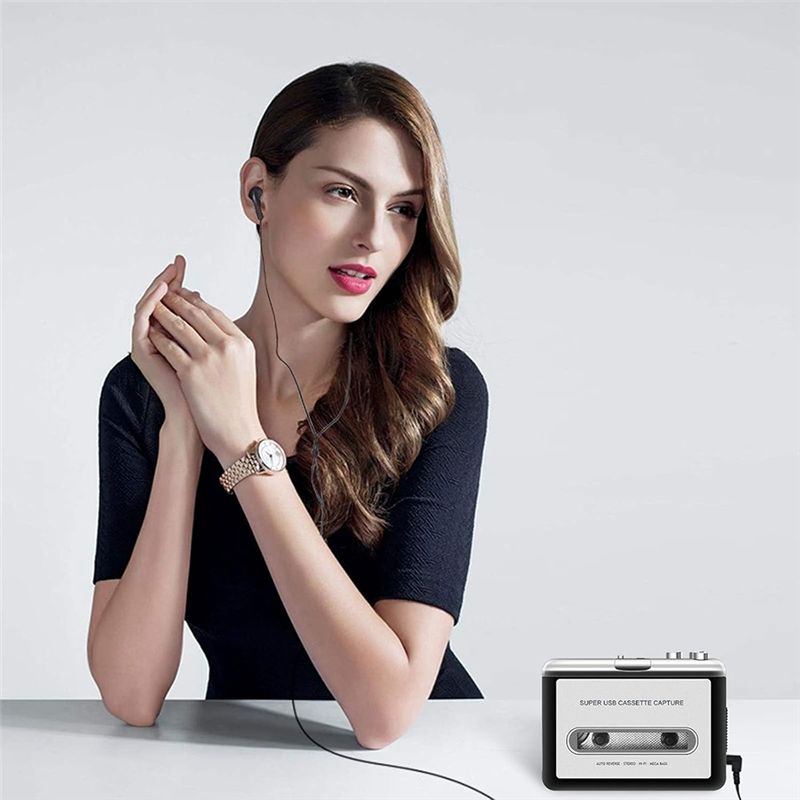 B27B USB Cassette Tape To MP3  - Audio Music Converter To Mp3 评论和价格