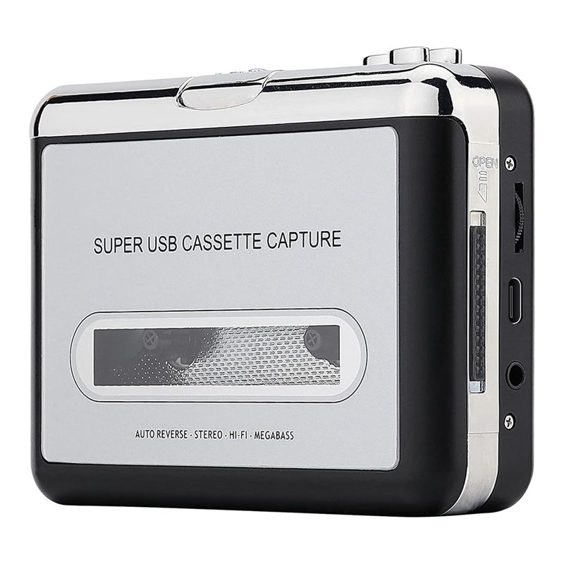 B27B USB Cassette Tape To MP3  - Audio Music Converter To Mp3 评论和价格