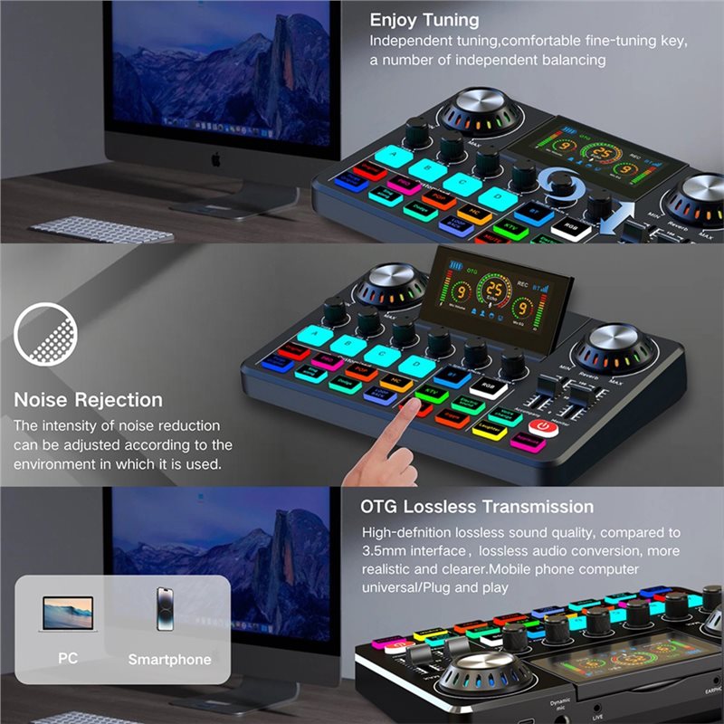 ABLB-Audio Mixer, Live Sound C - Audio Music Changer 评论和价格
