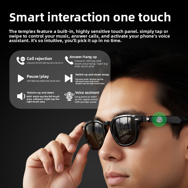 H06 Smart Glasses AI Real Time - Audio Music Recognition 评论和价格