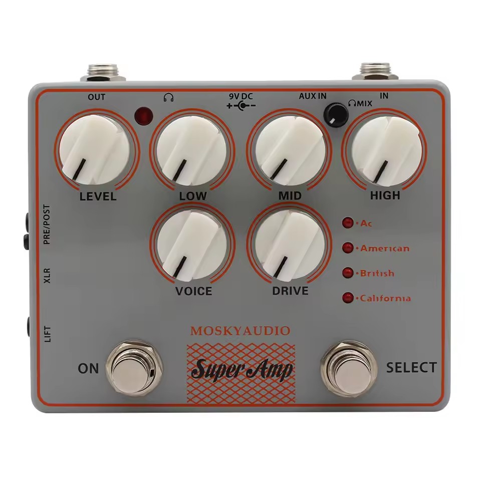Mosky 4 AMP IN ONE Amplifier B - Looper Pedal Guitar 评论和价格