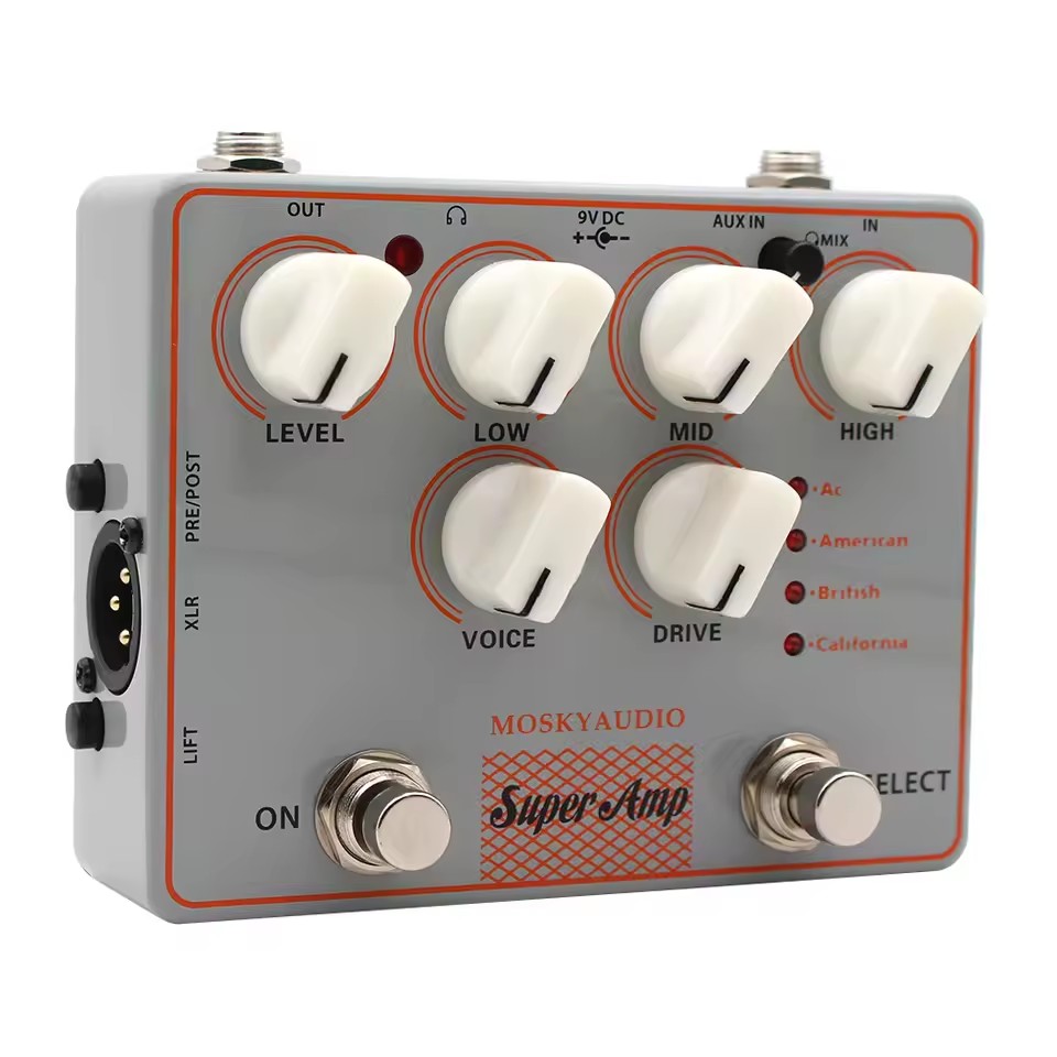Mosky 4 AMP IN ONE Amplifier B - Looper Pedal Guitar 评论和价格