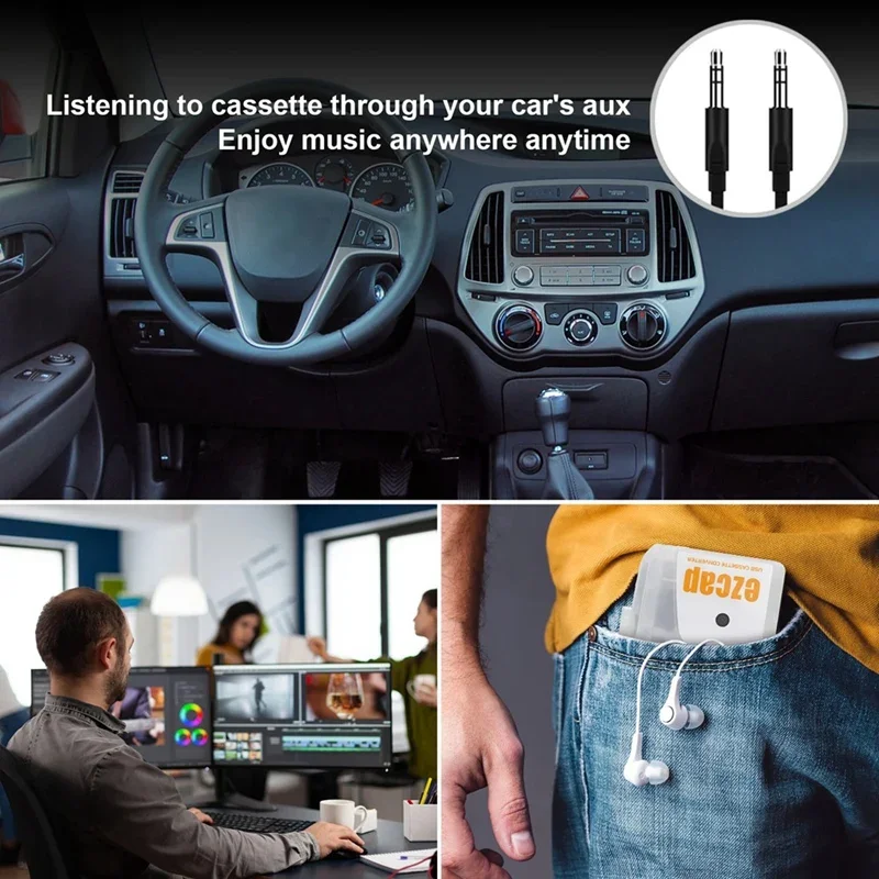 Ezcap 249 USB Cassette Player  - Audio Music Converter To Mp3 评论和价格