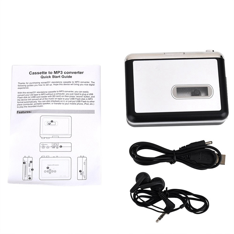 Ezcap 231 USB Cassette Tape Mu - Audio Music Converter To Mp3 评论和价格