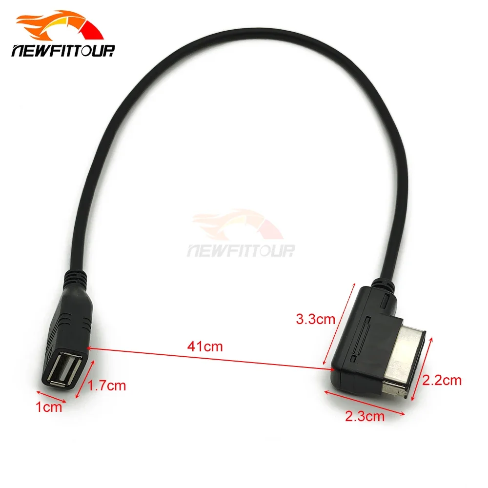 Media-in USB adapter cable for - Audio Music Interface 评论和价格
